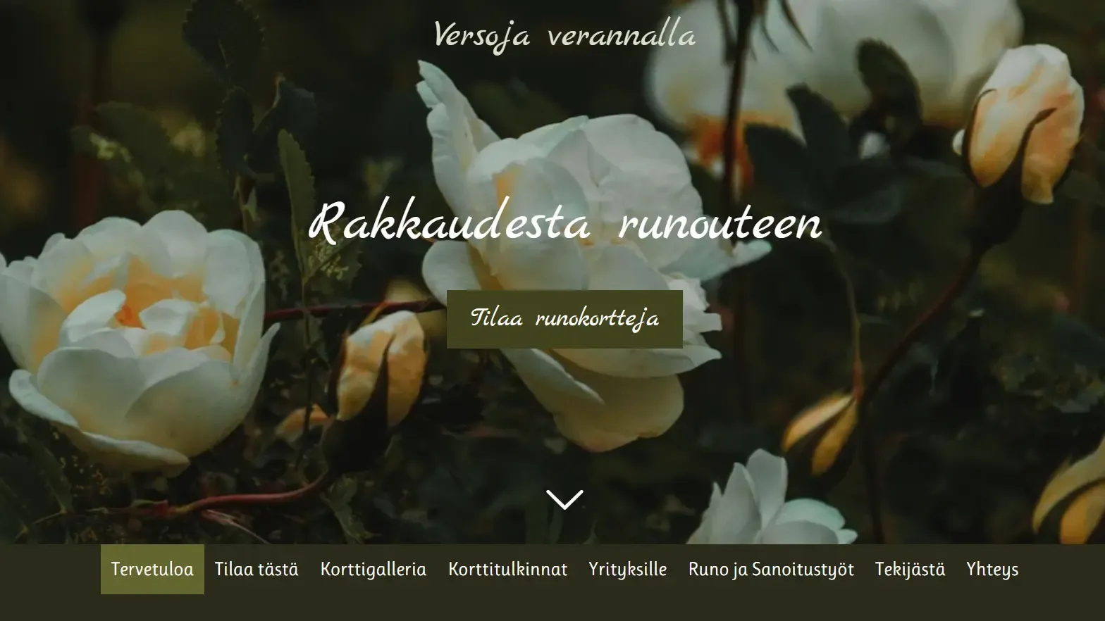 Verkkosivut VersojaVerannalla